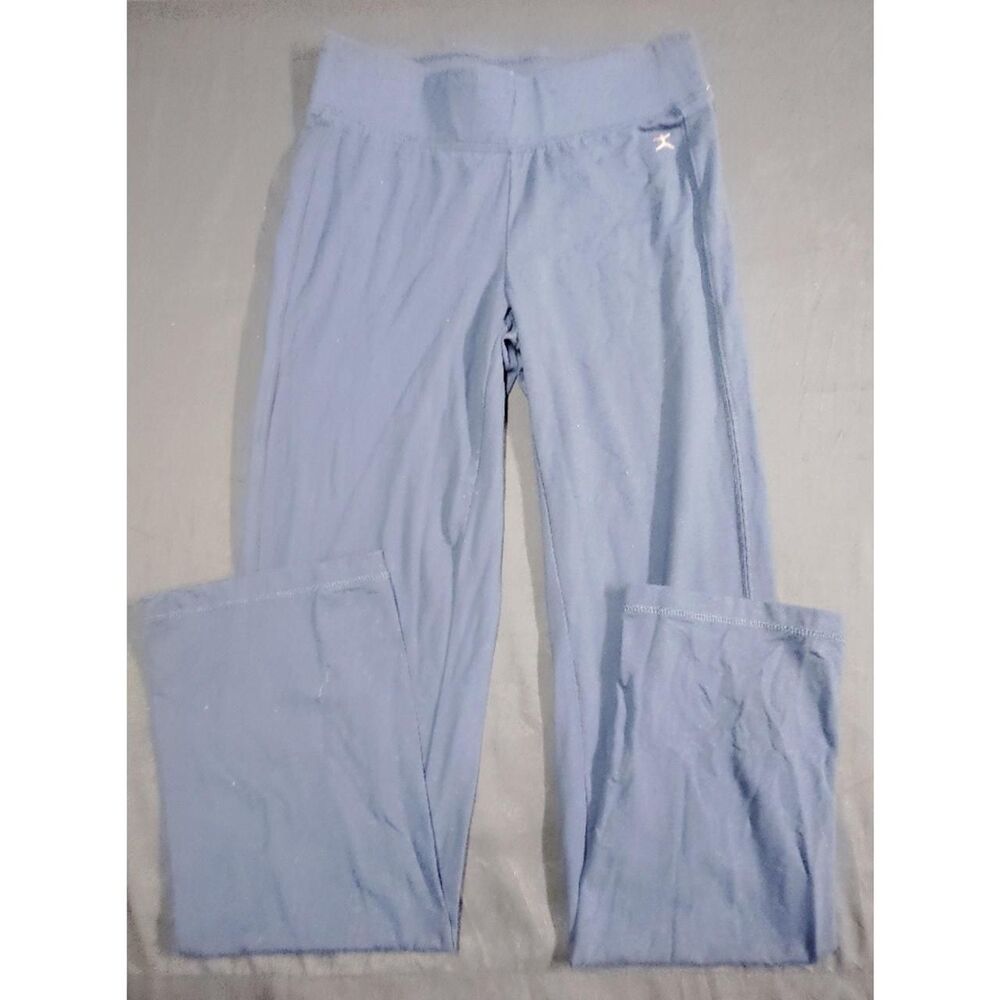 Danskin Dark Navy High-Rise Wide Leg Boot Cut Casual Pants
